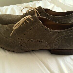 Paul Smith Beige Suede Oxford Shoes sz UK 9 / US 10.5 (EU 43)